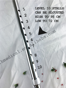 เหล็กแบบพกพาสี่ขาไม้เท้าสำหรับคนชรา - Product Image 4