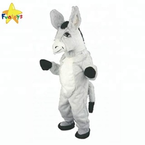 Funtoys fattoria animale asino mascotte Costume per i bambini - Product Image 1