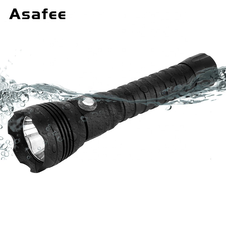 Мощный Забавный фонарик для дайвинга XHP70 4000 люмен подводный 100 м перезаряжаемый светодиодный фонарь для дайвинга с аккумулятором 18650 или 26650