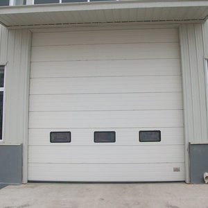 Portes basculantes de <span class=keywords><strong>garage</strong></span> sectionnels industriels automatiques en acier forgé d'<span class=keywords><strong>occasion</strong></span> sur mesure pour atelier d'entrepôt - Product Image 5