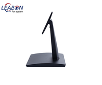 Support de bureau pliable en métal pour écran LCD réglable avec trou VESA