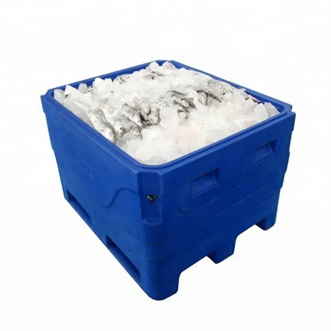SCC ที่มีคุณภาพสูง400L ฉนวนกล่องน้ำแข็งเย็นสำหรับโซ่เย็น
