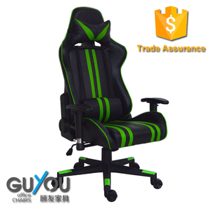 Modern fashion Hot Sale with neck collar Pillow and Pillow waist <span class=keywords><strong>Gaming</strong></span> Computer Desk Chair - Product Image 2
