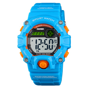 Dei Ragazzi di modo Delle Ragazze SKMEI 1484 Impermeabile Dual Time <span class=keywords><strong>Digitale</strong></span> di Sport Bambini <span class=keywords><strong>Orologio</strong></span> <span class=keywords><strong>Da</strong></span> <span class=keywords><strong>Polso</strong></span> per I Bambini - Product Image 2