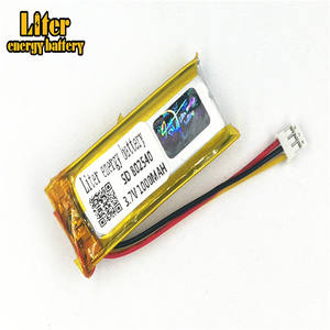 Stecker 2,0-<span class=keywords><strong>3</strong></span> P <span class=keywords><strong>3</strong></span>,7 V 802540 1000 mah Hohe qualität li-ion polymer batterie für kleine maschine - Product Image 3