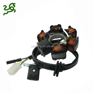 Statore Magneto Completo con Volano Rotore per Moto e Scooter 110cc C110 C100 <span class=keywords><strong>Smash</strong></span> 110 BIZ110 - Product Image 4
