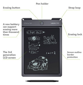 Sin papel 9 "LCD Electrónico Atril Blocs de notas Digital LCD de Escritura A Mano Tablet para Niños - Product Image 4