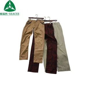 Pantalons en coton de seconde main à la mode de marque Ukay Ukay Bale pour hommes vêtements d'occasion vêtements d'occasion en balles - Product Image 2