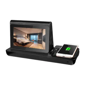 모조리 12v 배터리 안드로이드-신제품 혁신적인 안드로이드 와이파이 7 인치 테이블 LCD 디스플레이 미디어 충전 스테이션 레스토랑 바