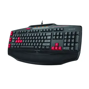 Logitech Keyboard Gaming G103 Asli, Keyboard Pemrograman USB Profesional untuk CF Dota 2 Peripheral Komputer