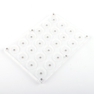 Tùy Chỉnh Trong Suốt Mac Palette Acrylic Eyeshadow Trường Hợp Hiển Thị - Product Image 3