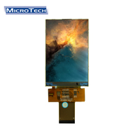 3.5" TFT LCD Module 320x480 Resolution RGB Interface 40 Pin Adapted