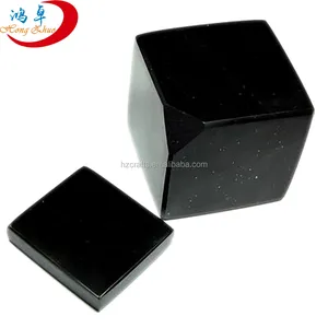 Bán Buôn Chất Lượng Tốt Đá Quý, Black Onyx, Mịn Cube