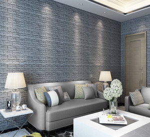 Piastrelle 3D in Schiuma per Decorazione Pareti <span class=keywords><strong>Design</strong></span> 3D Effetto Mattone Carta da Parati/Pannello/Adesivo in Schiuma PE per Decorazione Casa Sfondo TV - Product Image 6