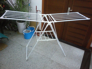 Steel balcony Wing shape foldable laundry dryer baby clothes - Product Image 2