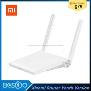 Original <span class=keywords><strong>XiaoMi</strong></span> WIFI <span class=keywords><strong>Router</strong></span> 300 Mbps Versión Juvenil Universal Repetidor WiFi con Control Remoto Control de APP - Product Image 1
