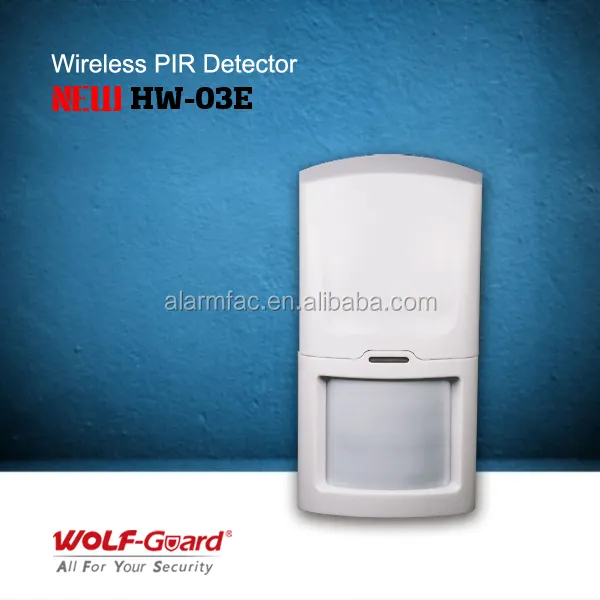 Detektor Sensor Gerakan Sms PIR Dalam Ruangan Sensitivitas Tinggi dengan Alarm HW-03E