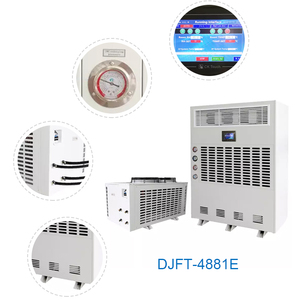 Déshumidificateur industriel à système split 20 kg/h pour le refroidissement et le <span class=keywords><strong>chauffage</strong></span>, séchage de l'air à température contrôlée, pour piscine - Product Image 3