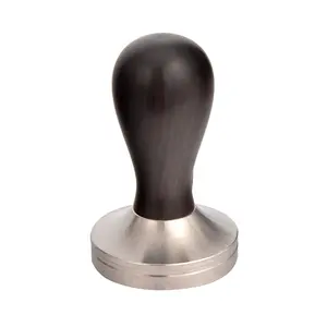 Bán Buôn 51 Mm Cà Phê Tự Động Tamper Gỗ Đen Tappers