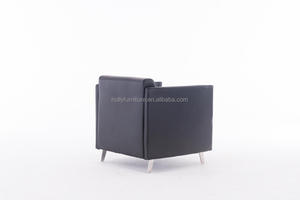 Sofá de Recepción de Oficina Contemporáneo Alex HL-8001 en Piel Sintética - Product Image 3