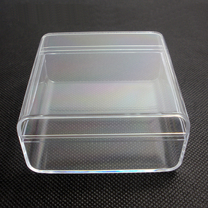 Boîtes en plastique transparentes carrées, boîte <span class=keywords><strong>de</strong></span> <span class=keywords><strong>rangement</strong></span> universelle, transparente - Product Image 2