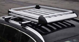 <span class=keywords><strong>Porte</strong></span>-bagages universel, panier de transport de cargaison sur le toit, en alliage d'aluminium, pour voiture tout-terrain, - Product Image 6