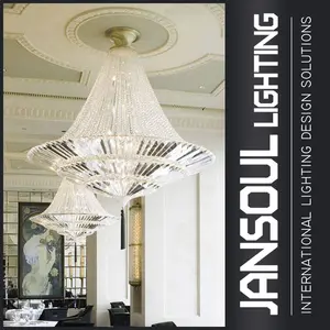 Singapore restaurant fancy led crystal regular pendant lights for living room