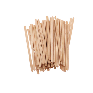 Pengaduk kopi teh <span class=keywords><strong>Cocktail</strong></span> Kayu mudah terurai pengaduk kopi kayu sekali pakai - Product Image 1