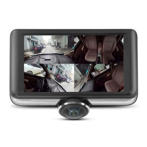 DVR <span class=keywords><strong>360</strong></span> vidéo de <span class=keywords><strong>voiture</strong></span> <span class=keywords><strong>Dashcam</strong></span> <span class=keywords><strong>360</strong></span> degrés double caméra enregistreurs de conduite de <span class=keywords><strong>voiture</strong></span> avec caméra de vue arrière Parking Mode enregistrement en boucle - Product Image 1