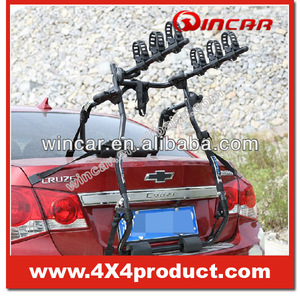 El enganche montado en bastidor de la moto, 3 bici transportista wincar desde, coche bicicleta rack - Product Image 1