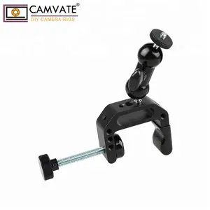 CAMVATE C-Clamp桌面安装支架，用于单反相机Led视频灯