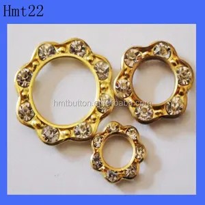 crystal metal fashion rhinestone eyelet