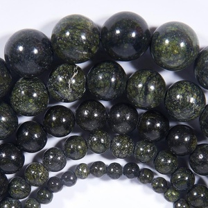 Perles en Vrac de Pierre de <span class=keywords><strong>Serpentine</strong></span> Russe Naturelles Lisses pour la Création de Bijoux Artisanaux - Product Image 5