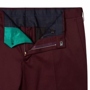 Groothandel Mannen Slim-Fit Stretch-Katoen Twill Broek Haak Knoopsluiting Broek Chino Heren Khaki Broek - Product Image 4