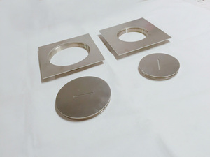 <strong>Bathroom</strong> Accessory Drain Stainless Steel Square Floor Cleanout <strong>Plug</strong> - Product Image 5