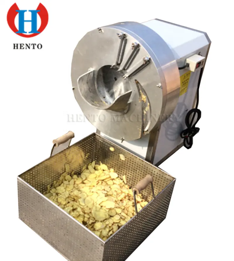 Industrial Ginger Cutting Machine / Bamboo Shoots Slicer Cutter / Ginger Slicing Machine