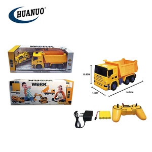 <span class=keywords><strong>Jouet</strong></span> télécommandé pour enfants, camion en plastique, pelle télécommandée, 6 canaux, 2.4G, jouets enfant, 1 pièce - Product Image 3