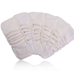 Inserts de couches en tissu ondulé imperméable PUL doublures en coton de bambou naturel pour <span class=keywords><strong>couche</strong></span>-culotte en tissu - Product Image 5