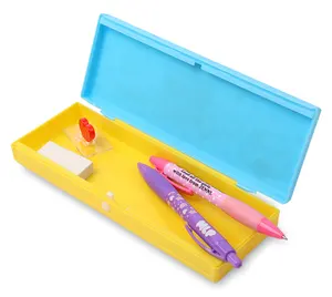 LICHENG PPB40 학교 연필 상자, 플라스틱 테이블 연필 상자