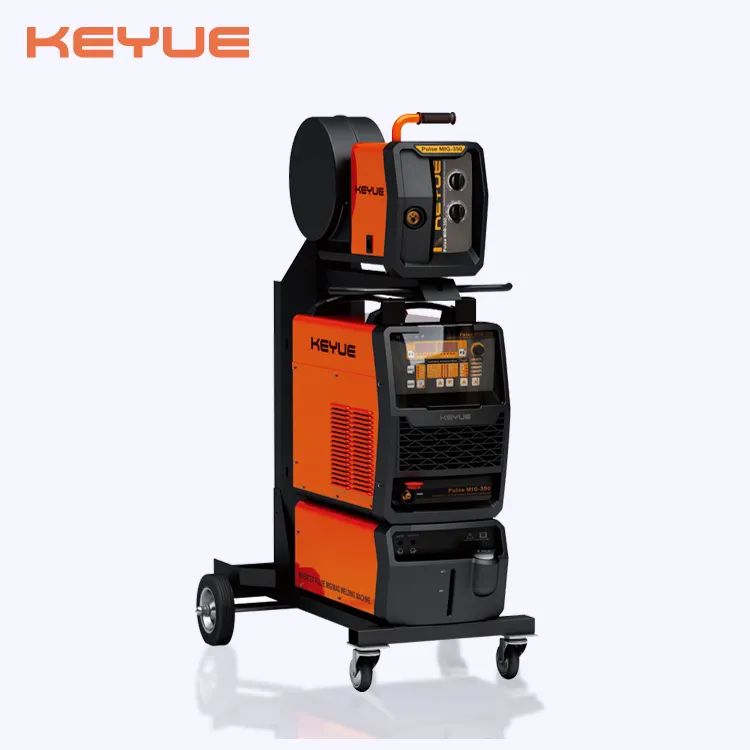 DSP technology and one knob operation double pulse MIG welding machine aluminum welding