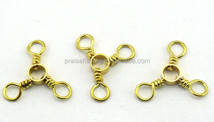 Aparejo de pesca de arrastre de fundición de agua salada, barril de pesca triple de tres vías, giratorios de 3 vías, broches giratorios de pesca - Product Image 4