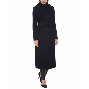 Elegant Ladies Long Winter Cashmere Coat