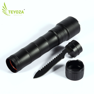 De aluminio al aire libre recargable Policía seguridad autodefensa LED <span class=keywords><strong>linterna</strong></span> - Product Image 6