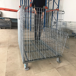 Panier d'entrepôt pliable Mracking/boîte de rangement pliée/<span class=keywords><strong>cage</strong></span> papillon en acier - Product Image 2