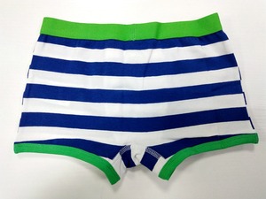 100% Cotton 3-Pack Kid <strong>Boys</strong> <strong>Model</strong> <strong>Underwear</strong> Exposed-Waistband Boxers Stripes Boxer Shorts <strong>Underwear</strong> - Product Image 3