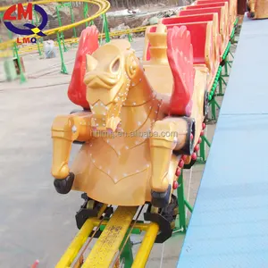 Fantastic Fashion And Attractive Amusement Rides Mini Roller Coaster /small Family Rides Green Worm Roller Coaster