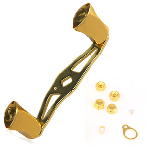 탄소 섬유 낚시 릴 핸들 고무 손잡이 탄소 섬유 프레임 베이트 캐스팅 피팅 교체 부품 - Product Image 2