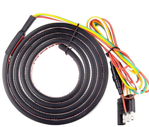 Puerta Trasera del camión Barra de La Lámpara Blanca/Rojo Atrás Stop Running Turn Signal 48 "Luz - Product Image 1