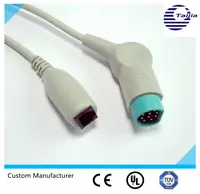 Совместимый кабель Siemens IBP и кабель преобразователя давления с коннектором автомобиля/Medex
