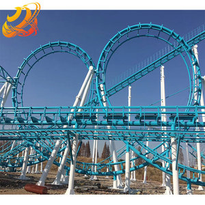 Nouveau <span class=keywords><strong>parc</strong></span> d'attractions manèges 12.8 <span class=keywords><strong>m</strong></span> hauteur aire de jeux équipement montagnes russes - Product Image 4